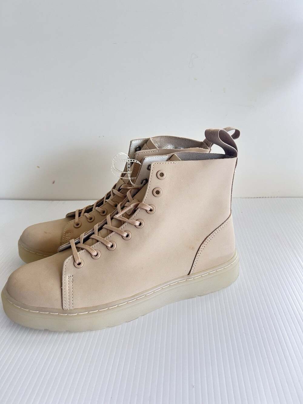 Dr Martens Talib Ankle Boots Sand Sz 10 Man